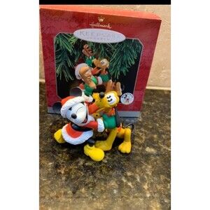 Hallmark Keepsake Christmas Ornament Mickey & Favorite Reindeer - NIB